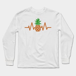 heart beat vacation cute art juices wife husband Artistic makes perfect surprise friend Long Sleeve T-Shirt